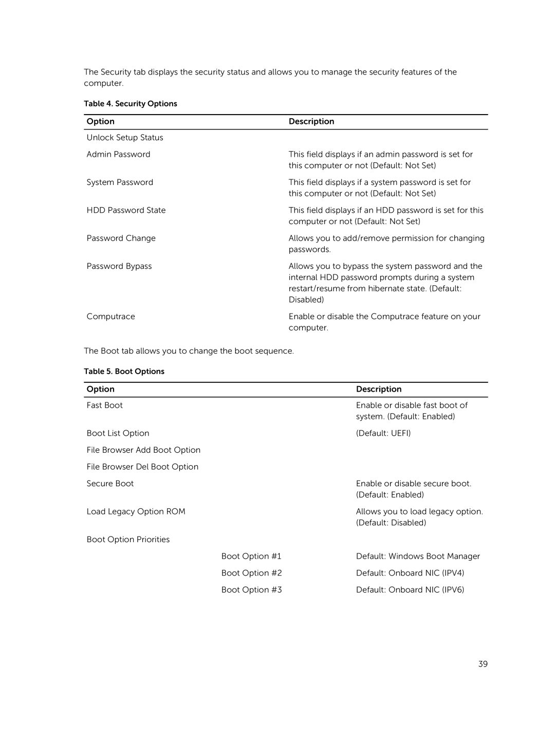 Dell P45F001 owner manual Computer or not Default Not Set 