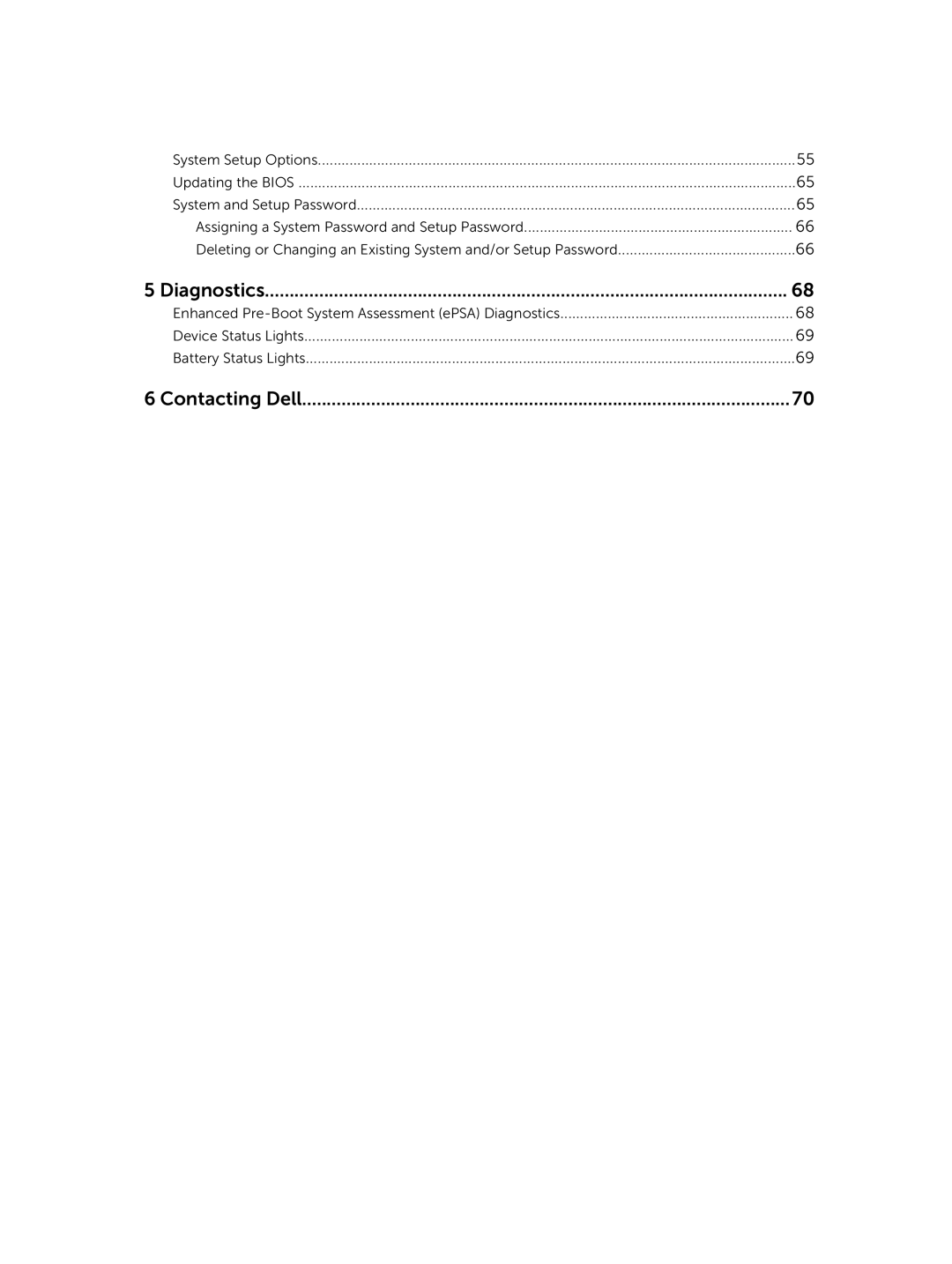 Dell P45G owner manual Contacting Dell 