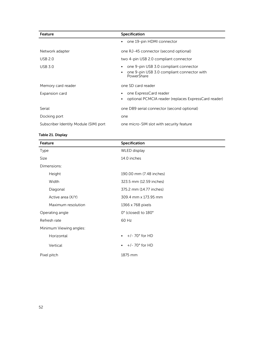 Dell P46G owner manual Display 