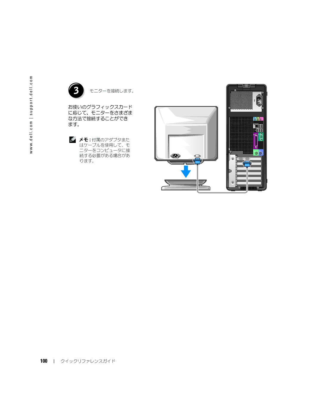 Dell P8189 manual 100 