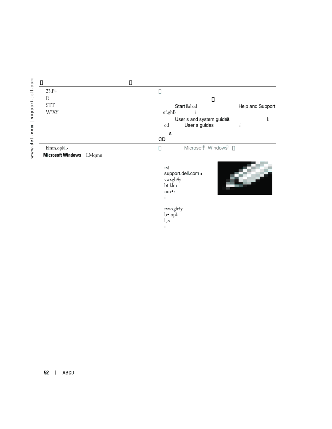 Dell P8189 manual Microsoft Windows 许可证标签, User’s Guide （用户指南）也可在 Drivers and Utilities 