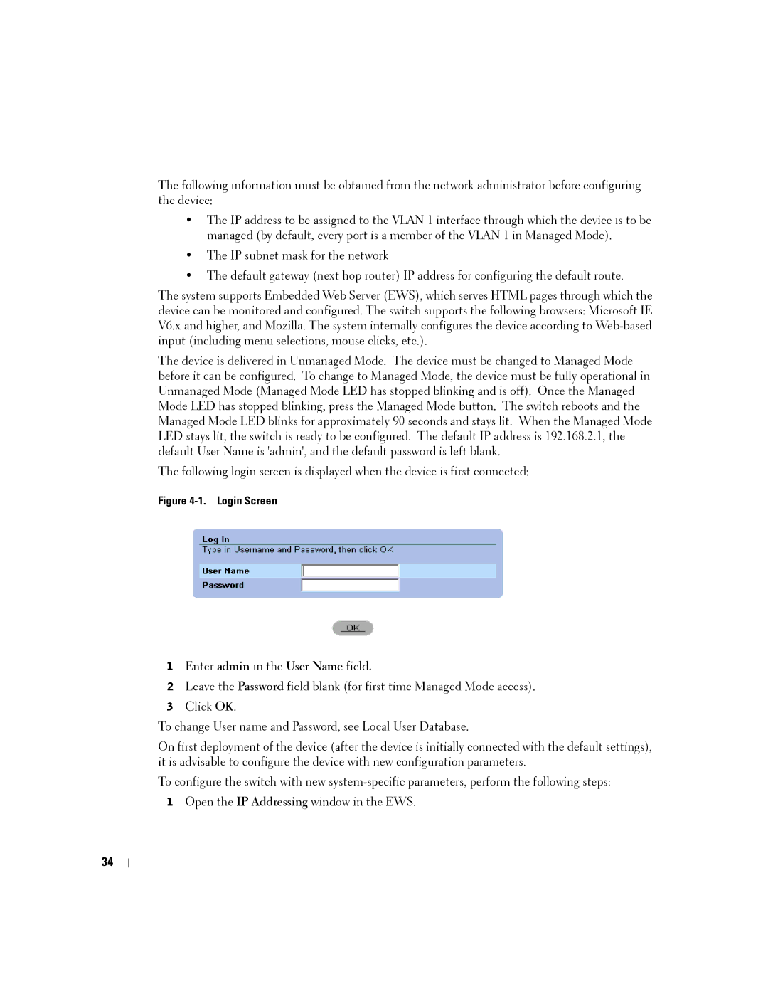 Dell PC2716, PC2748, PC2708, PC2724 manual Login Screen 