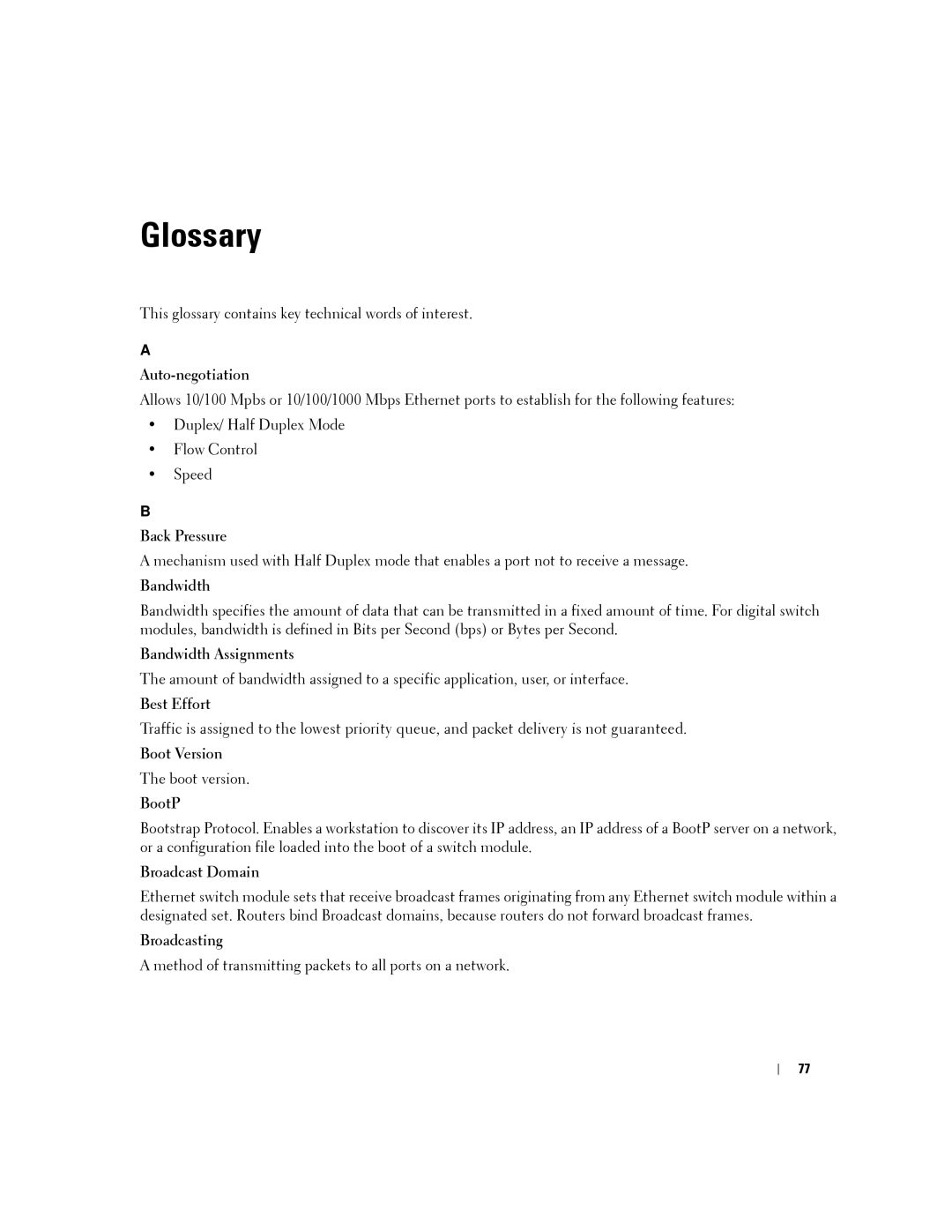 Dell PC2708, PC2748, PC2716, PC2724 manual Glossary 