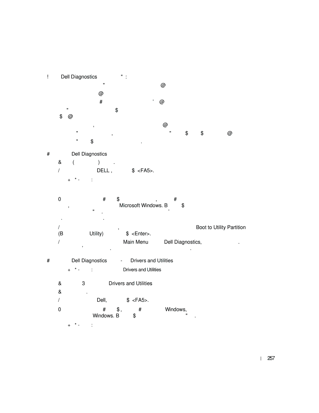 Dell PD050 manual 257 