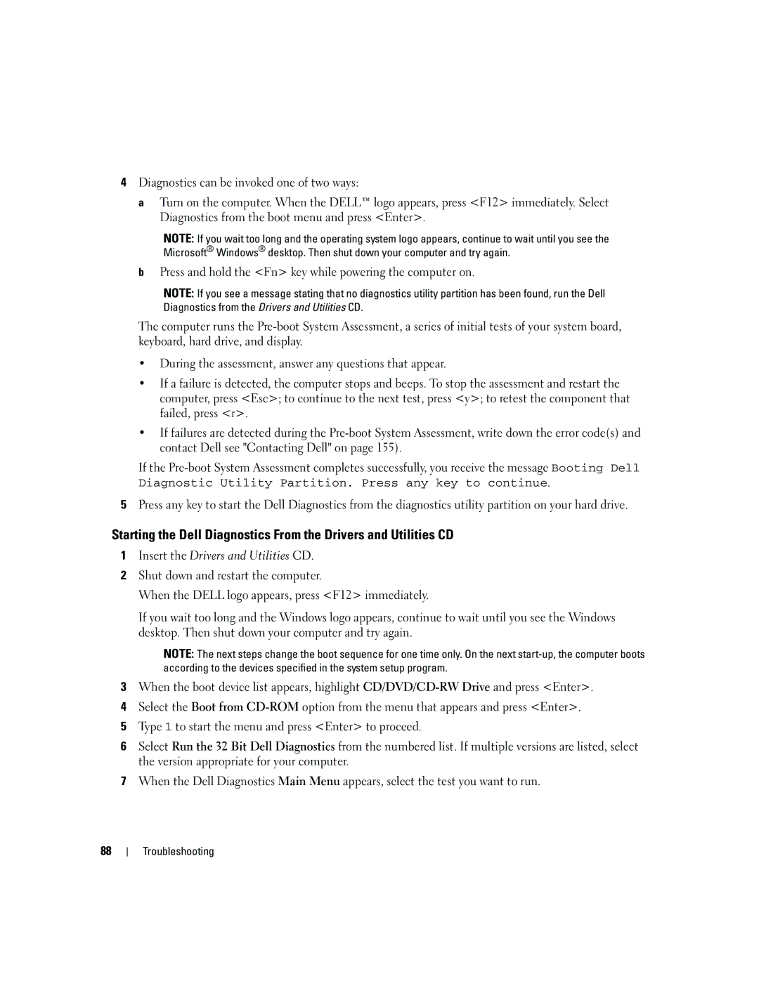 Dell PD598 owner manual Troubleshooting 