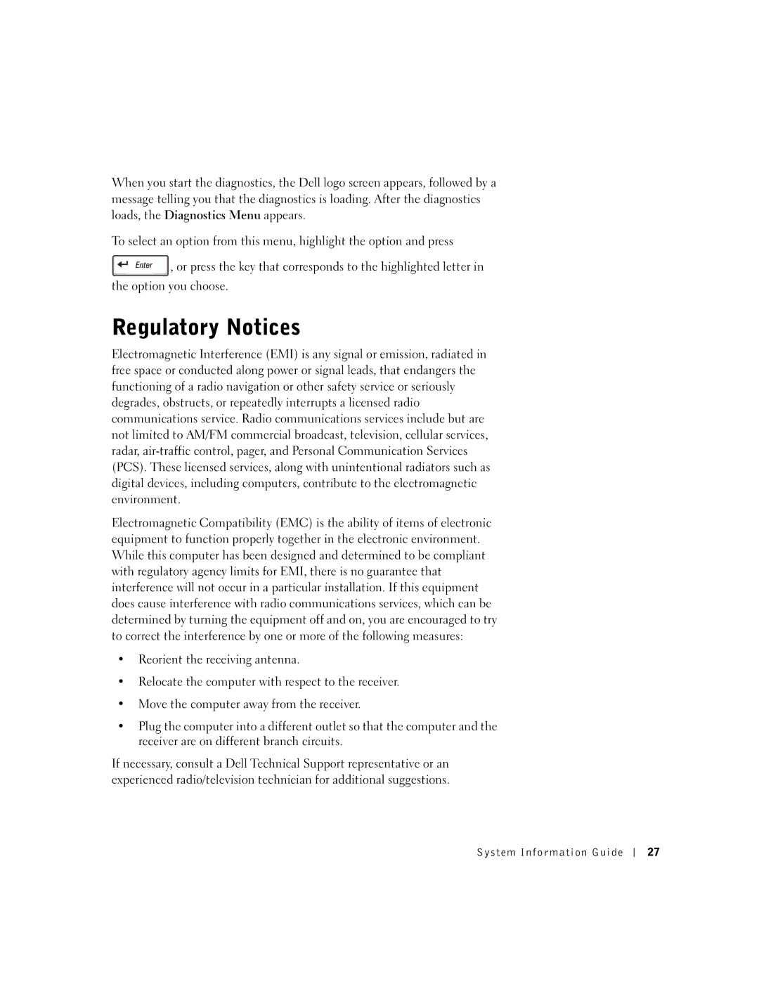 Dell PP01X manual Regulatory Notices 