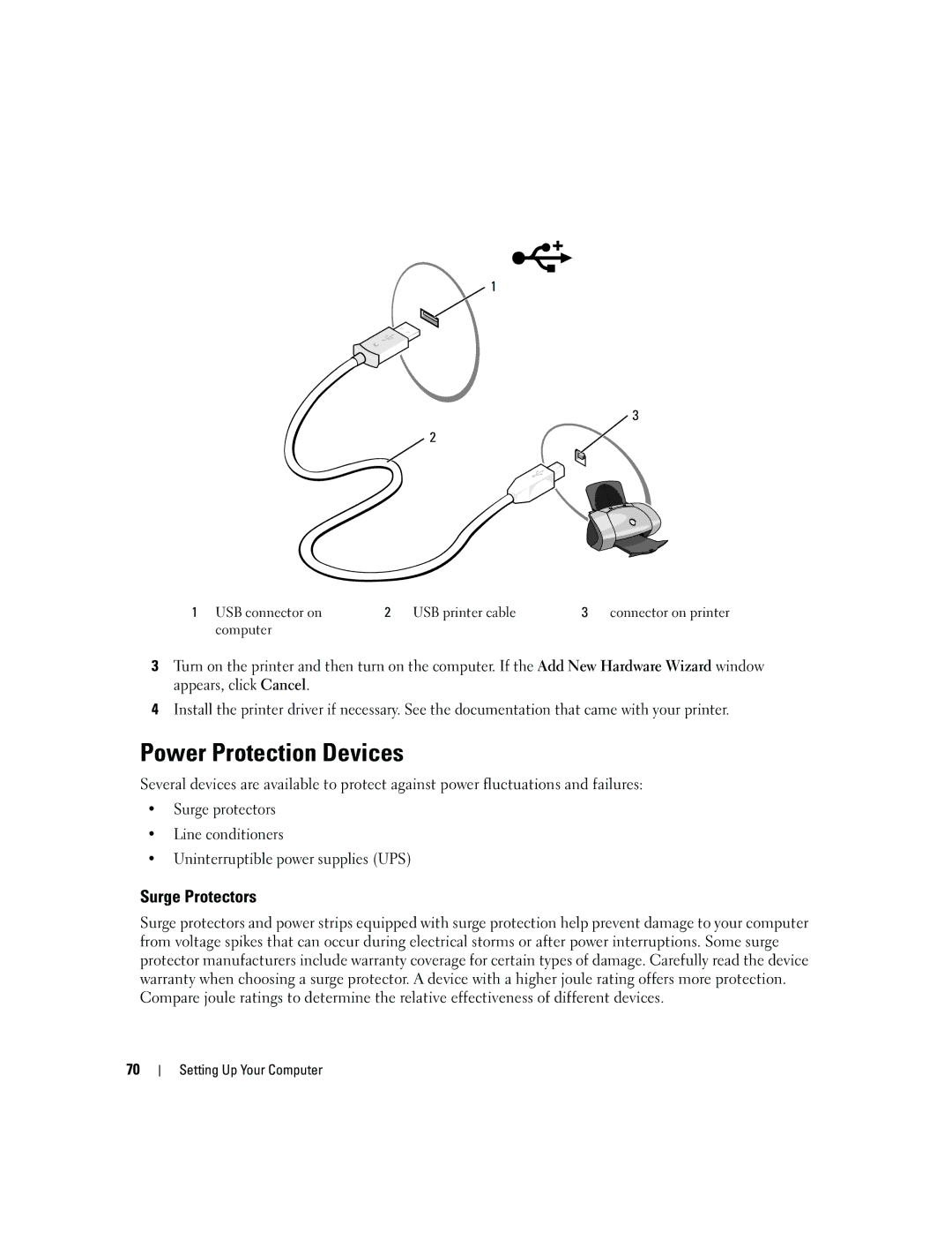 Dell PP03X, M2010 owner manual Power Protection Devices, Surge Protectors 