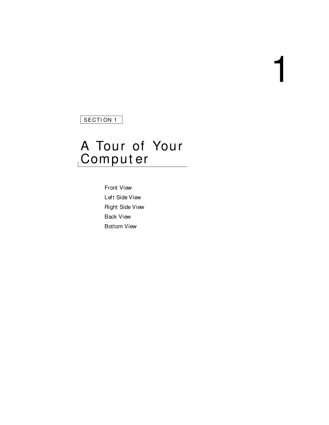 Dell PP04S owner manual Tour of Your Computer 