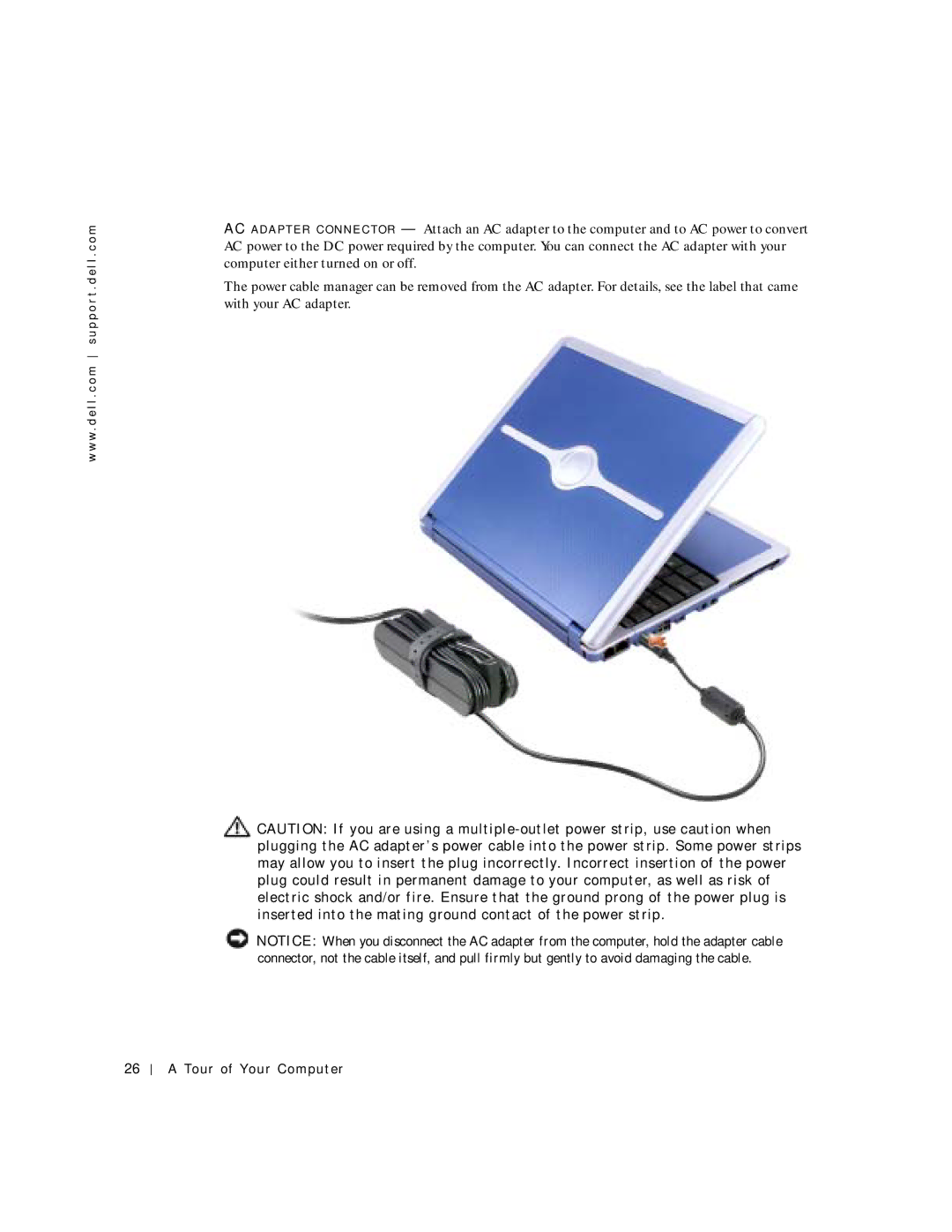 Dell PP04S owner manual Tour of Your Computer 