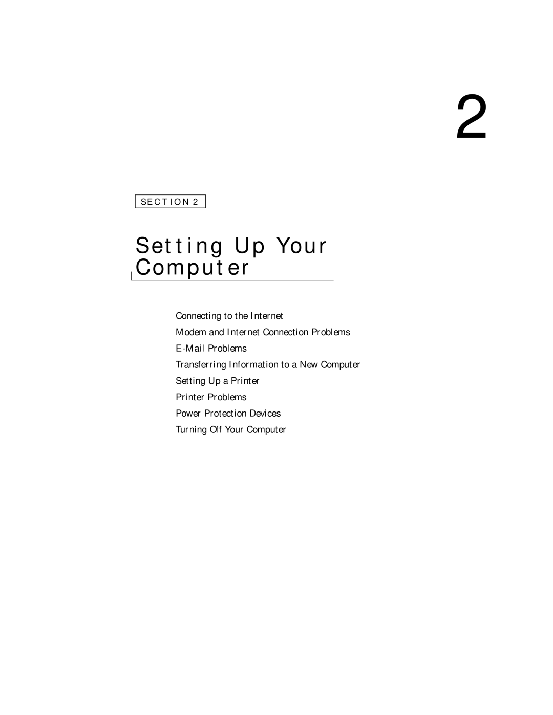 Dell PP04S owner manual Setting Up Your Computer 