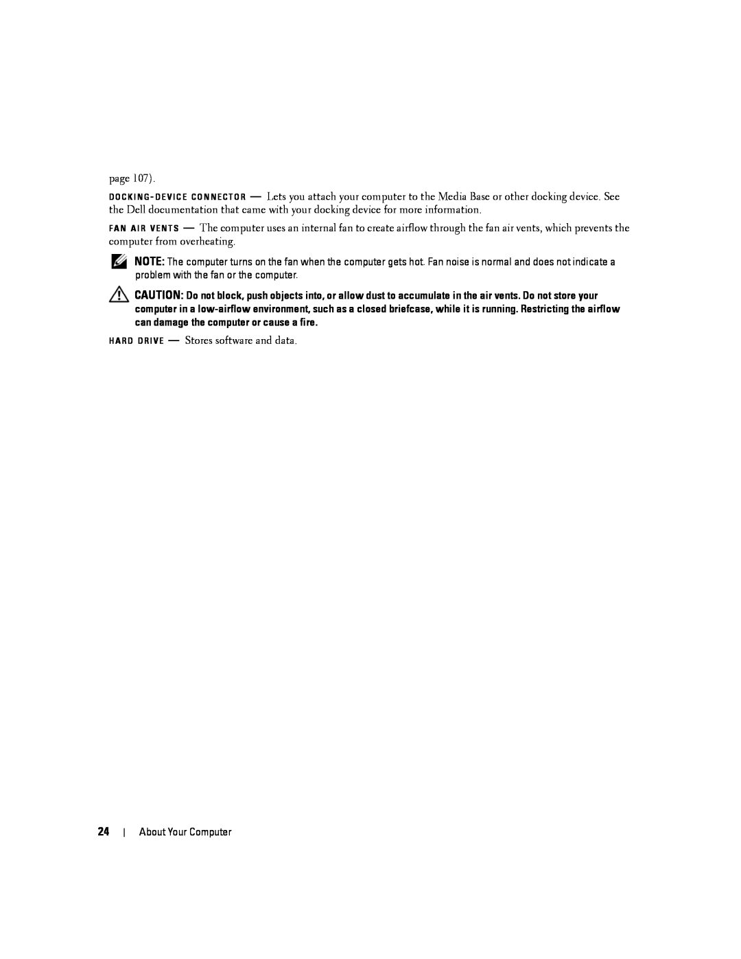 Dell PP04X, D830 manual page 