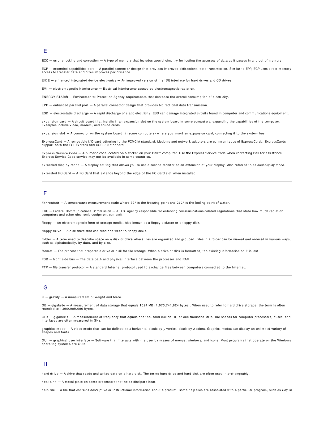 Dell PP04X specifications 