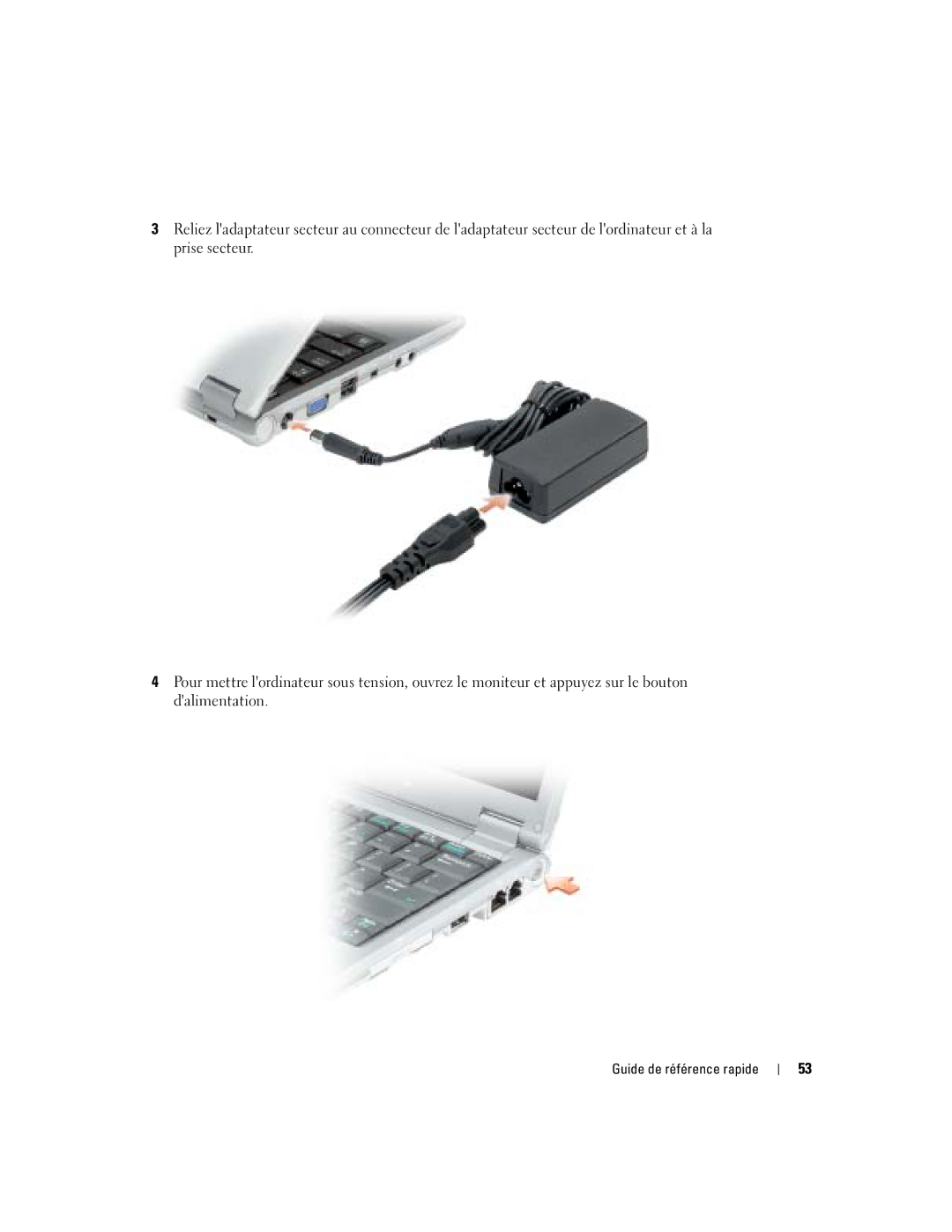 Dell PP05S manual Guide de référence rapide 