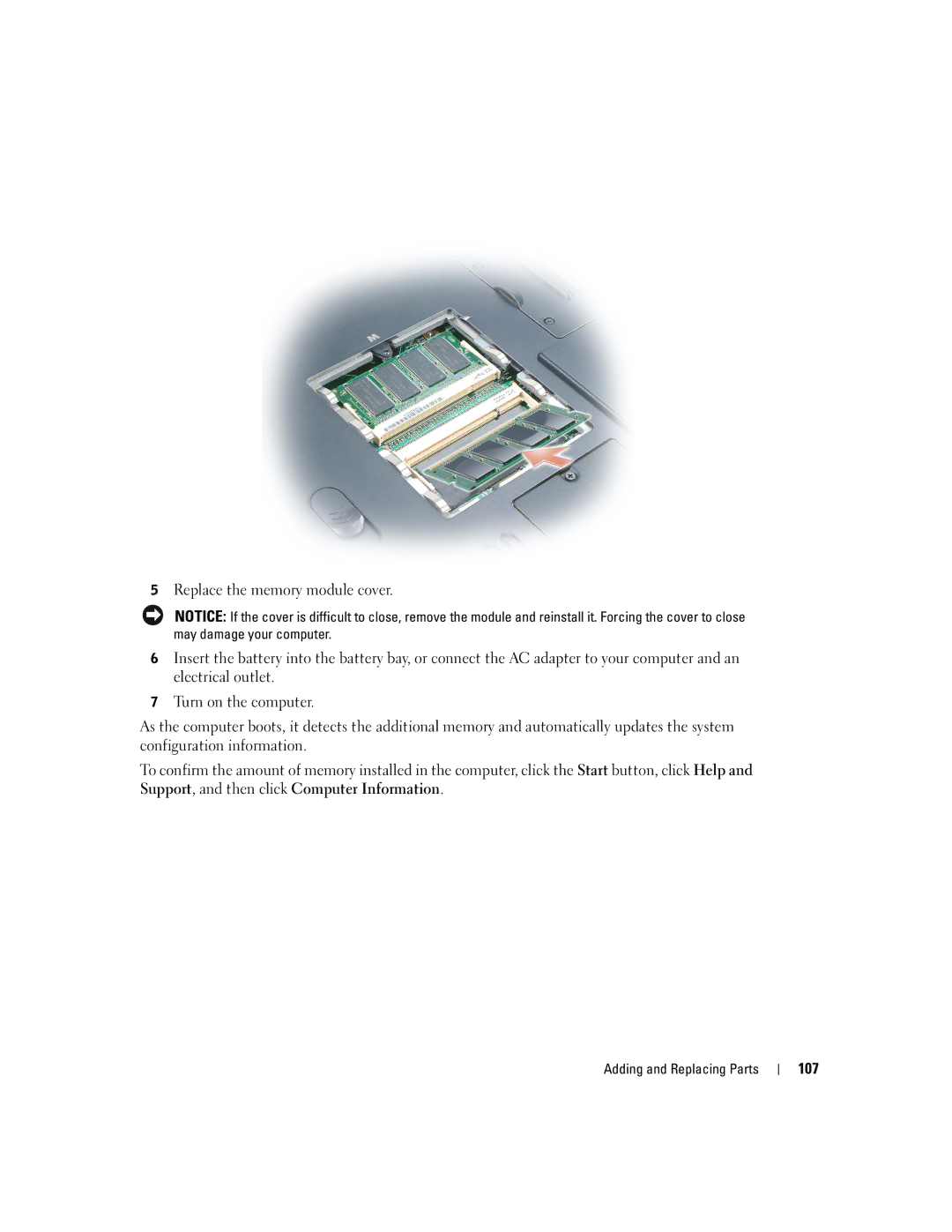 Dell PP09L owner manual 107 