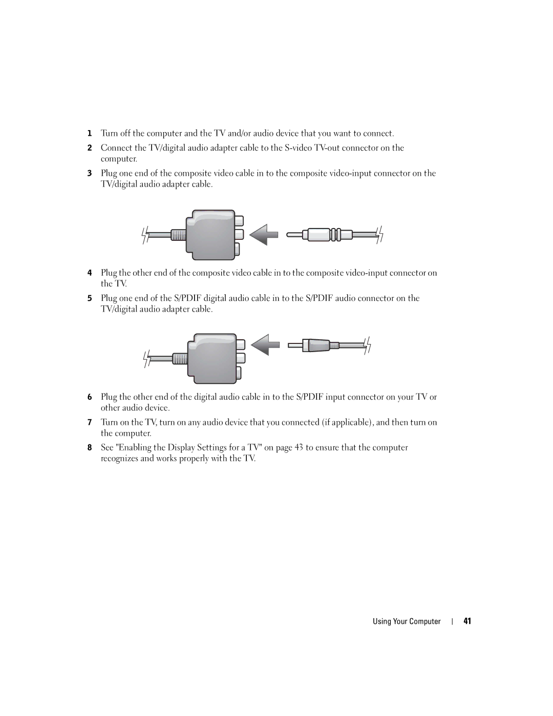 Dell PP09L owner manual Using Your Computer 