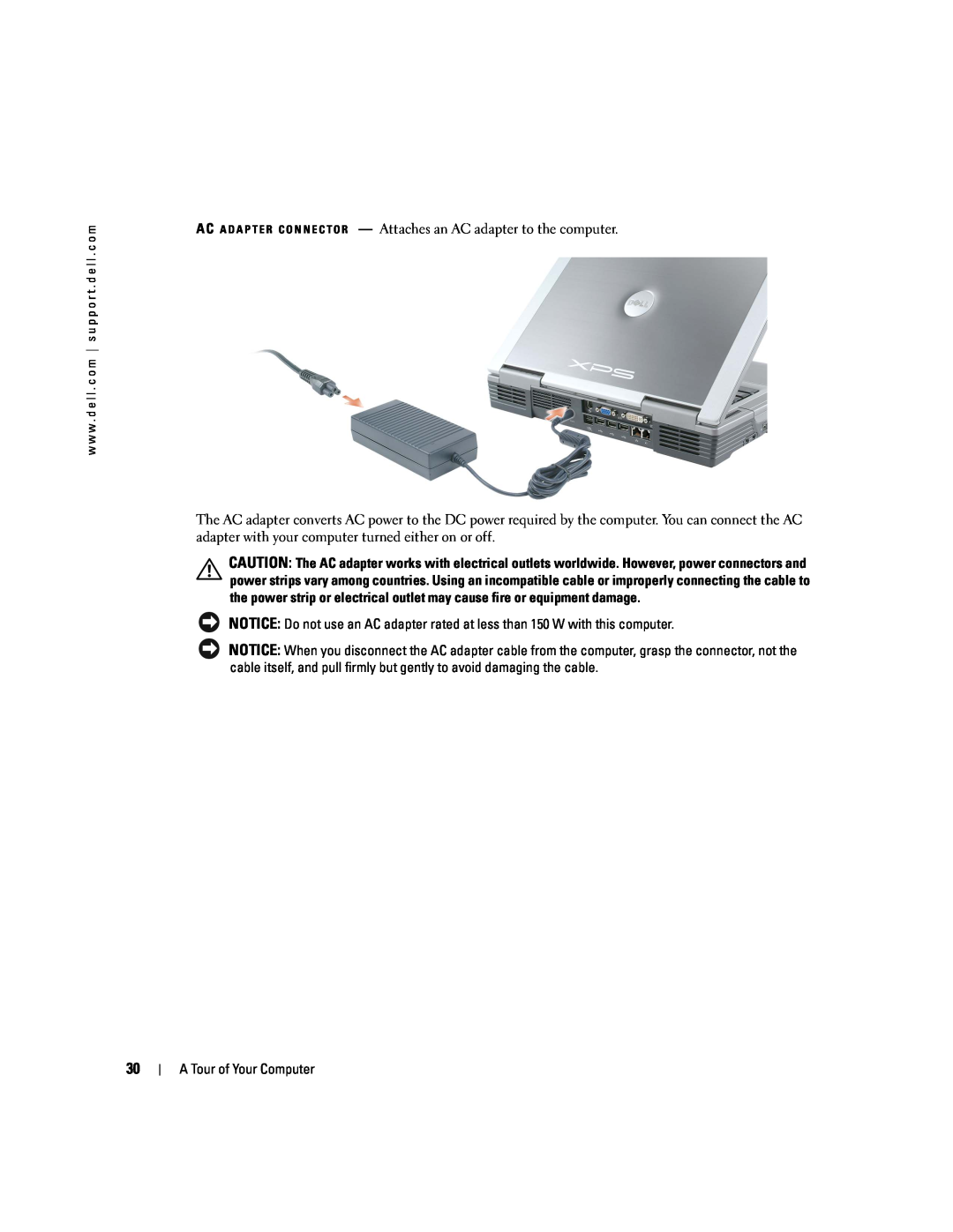 Dell PP09L owner manual A Tour of Your Computer 