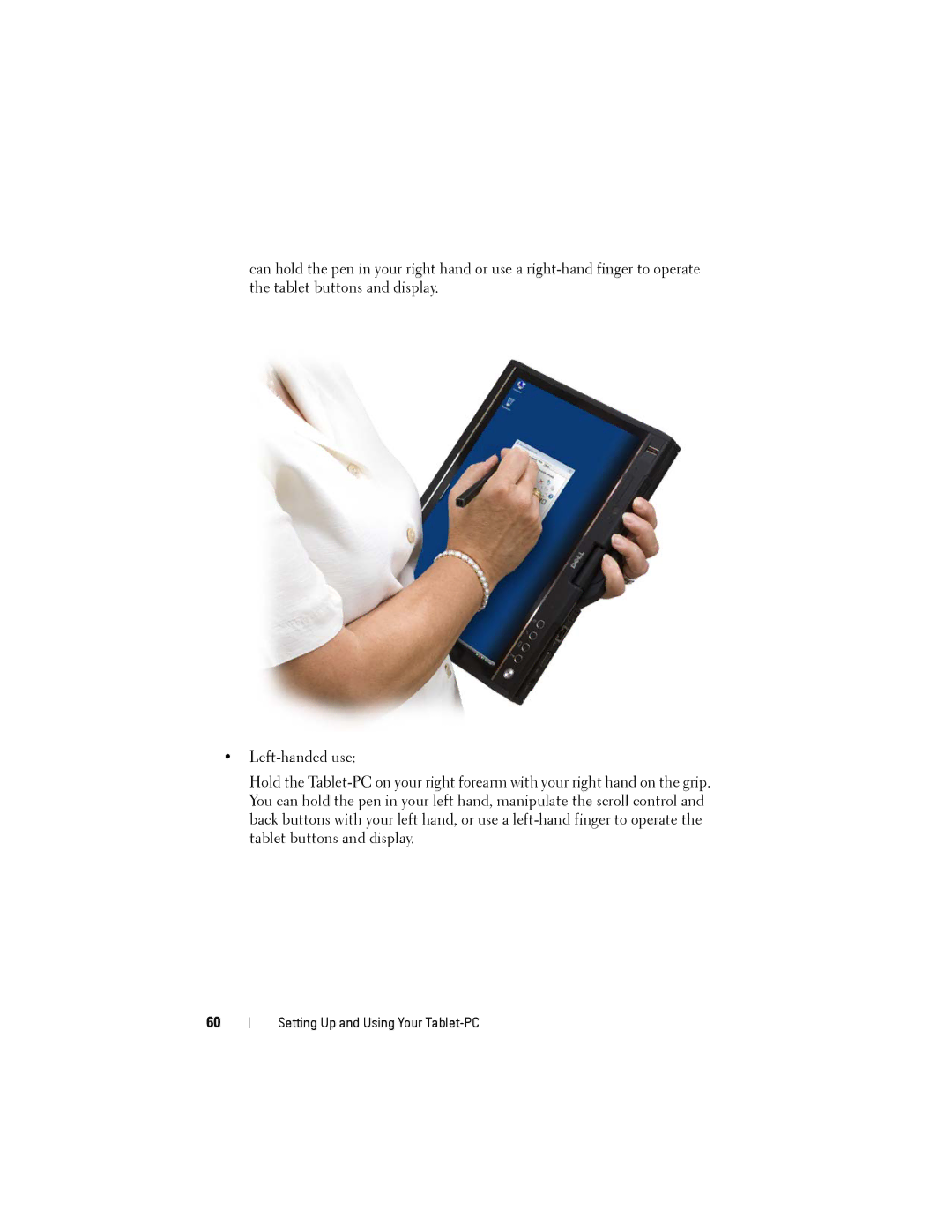 Dell PP12S manual Setting Up and Using Your Tablet-PC 