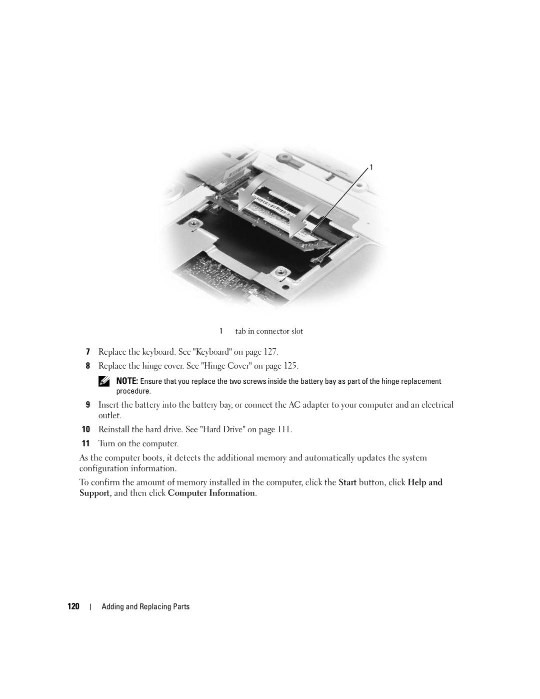 Dell PP19L manual 120 