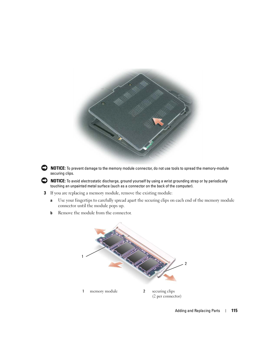 Dell PP20L owner manual 115 