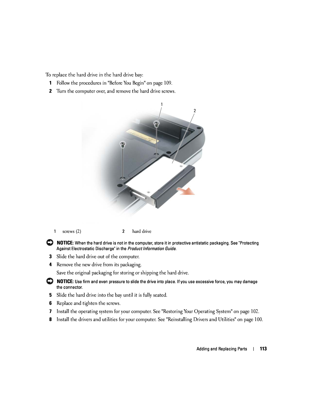 Dell PP20L owner manual Follow the procedures in Before You Begin on page 