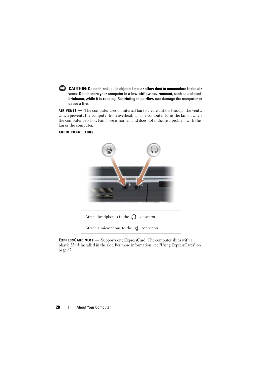 Dell PP22L manual D I O C O N N E C T O R S 