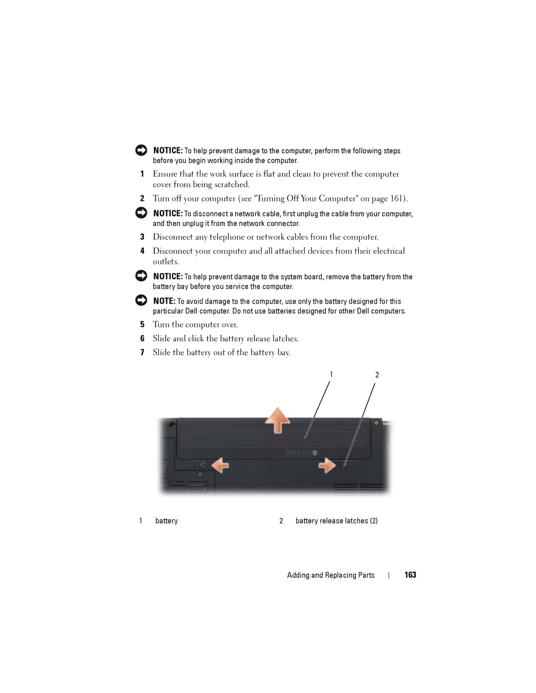 Dell PP22L owner manual 163 