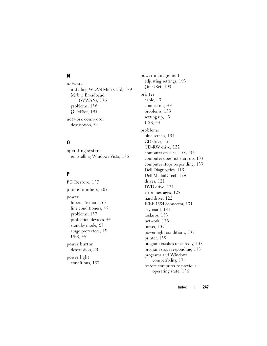 Dell PP22L owner manual 247 