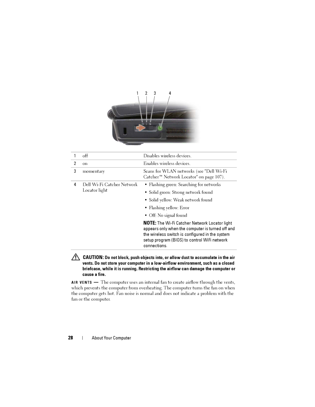 Dell PP22L owner manual Connections 