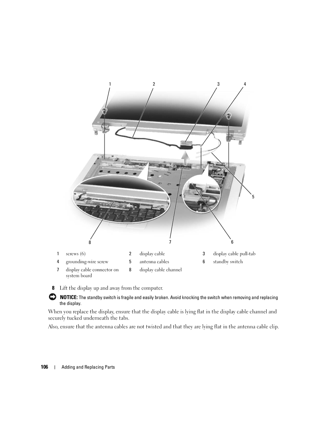 Dell PP23LA owner manual Adding and Replacing Parts 