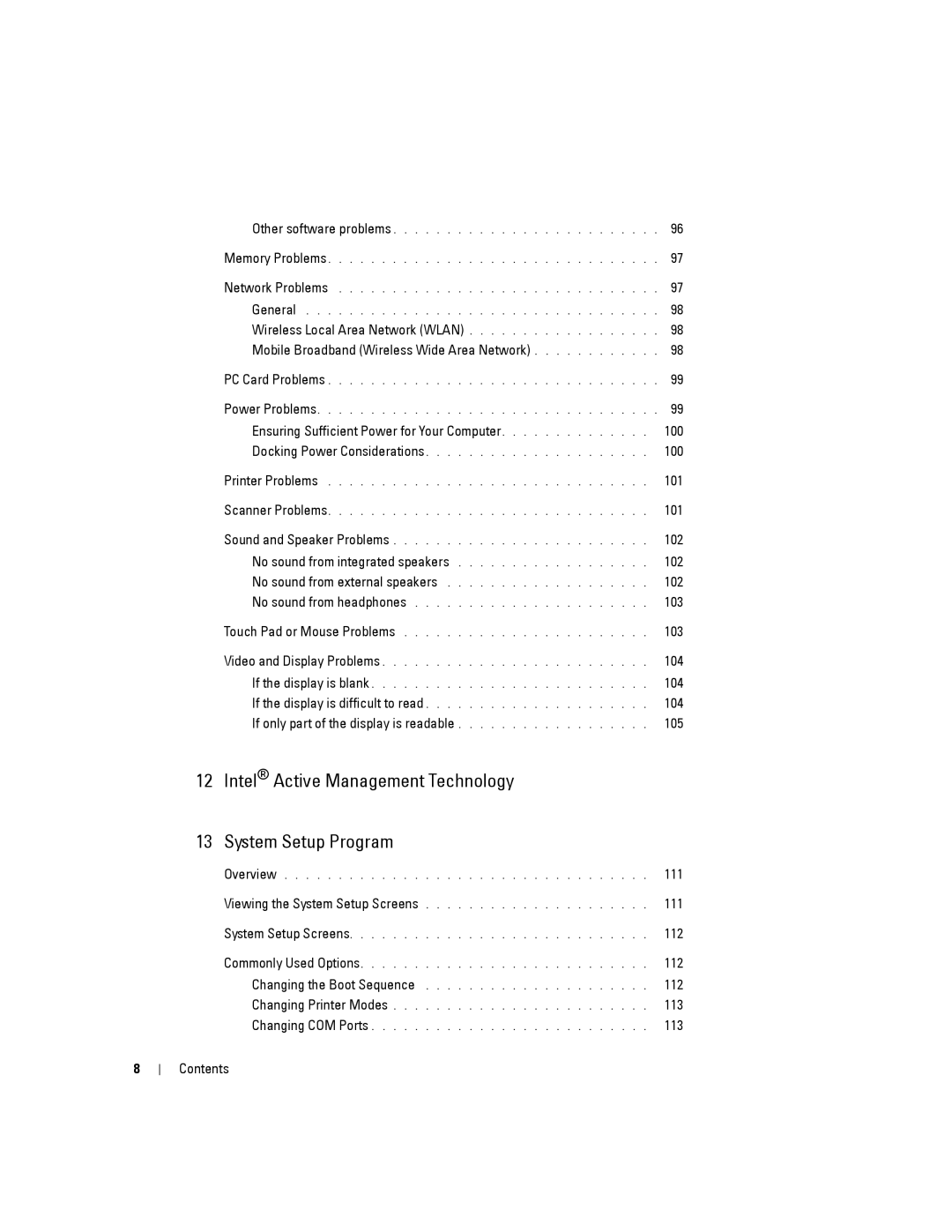 Dell PP24L manual Intel Active Management Technology System Setup Program 