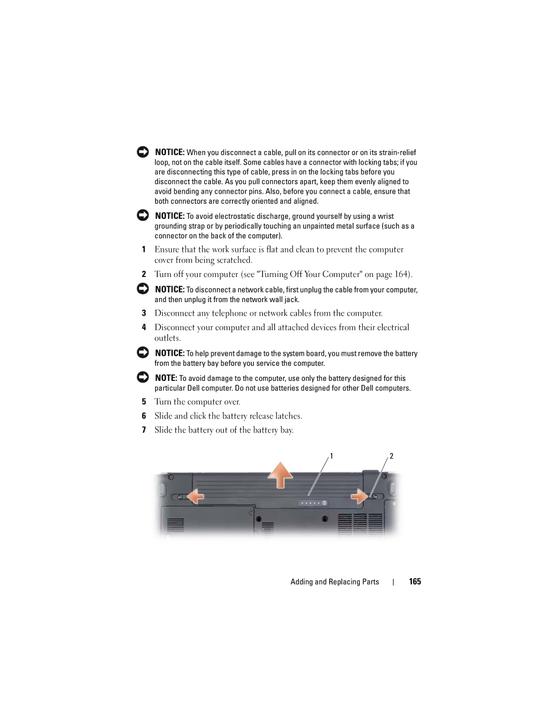 Dell PP26L owner manual 165 