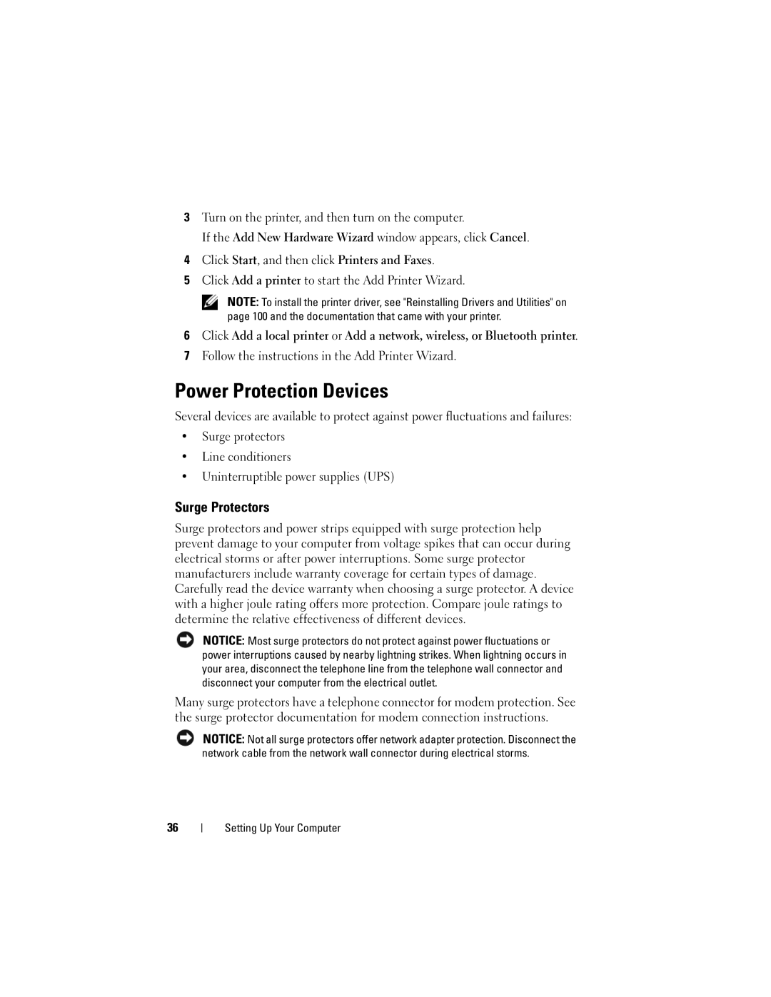 Dell PP29L owner manual Power Protection Devices, Surge Protectors 