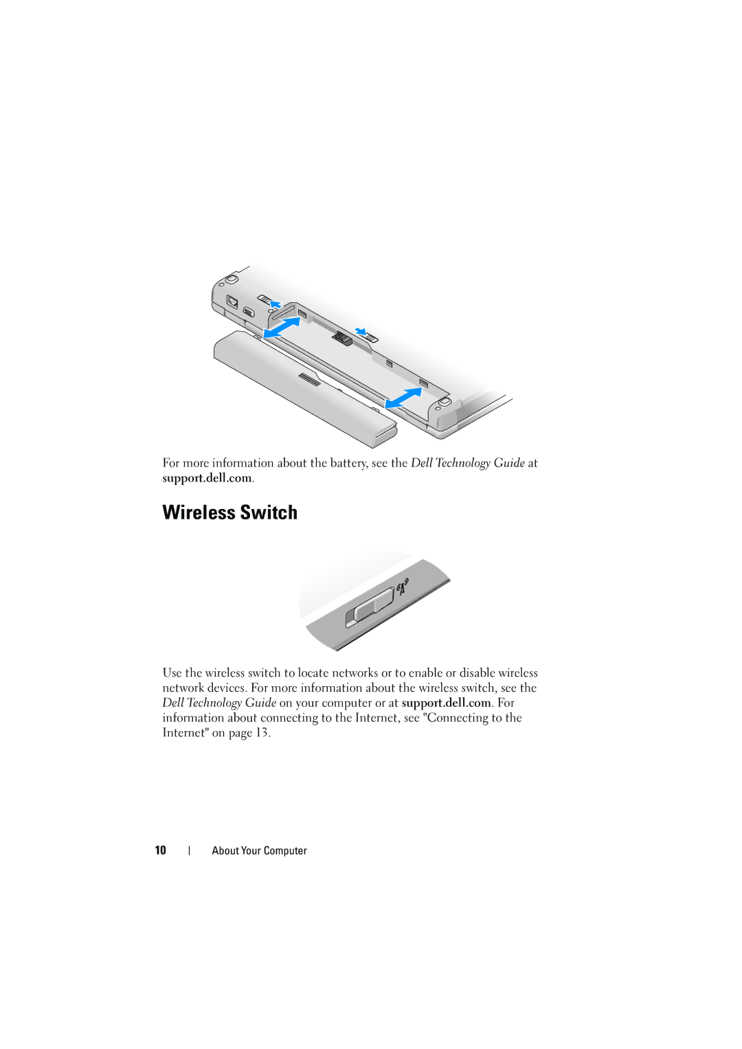 Dell PP36 manual Wireless Switch 