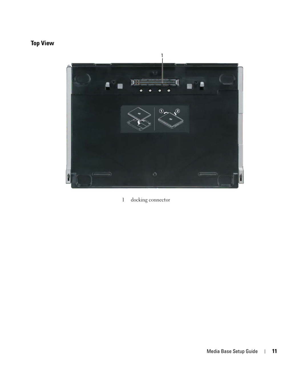 Dell PR09S setup guide Top View 