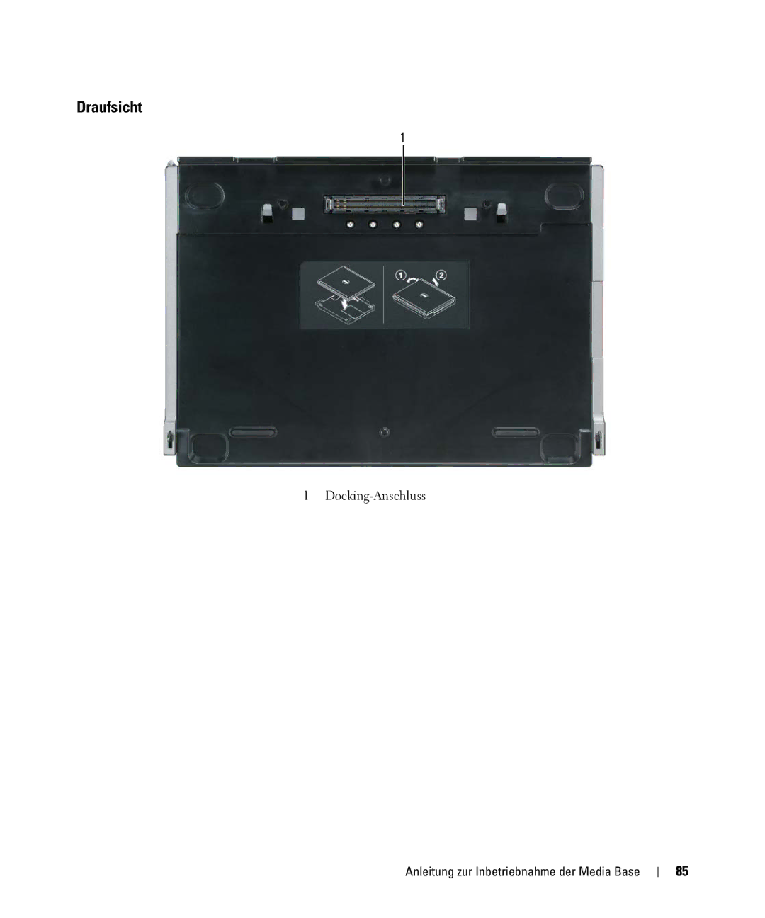 Dell PR09S setup guide Draufsicht 