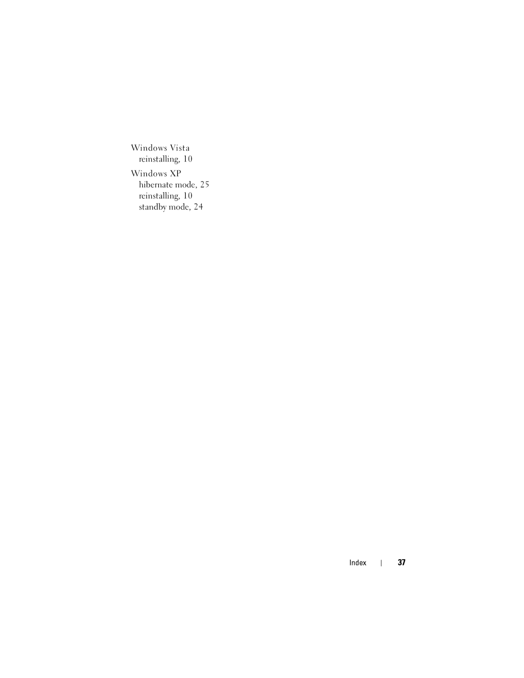 Dell PT052 manual Index 