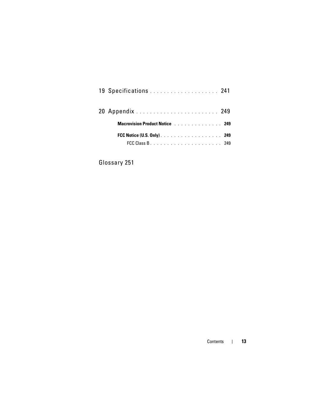 Dell PY760 manual Macrovision Product Notice 