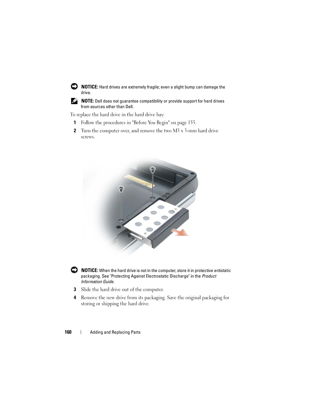 Dell PY760 manual 160 