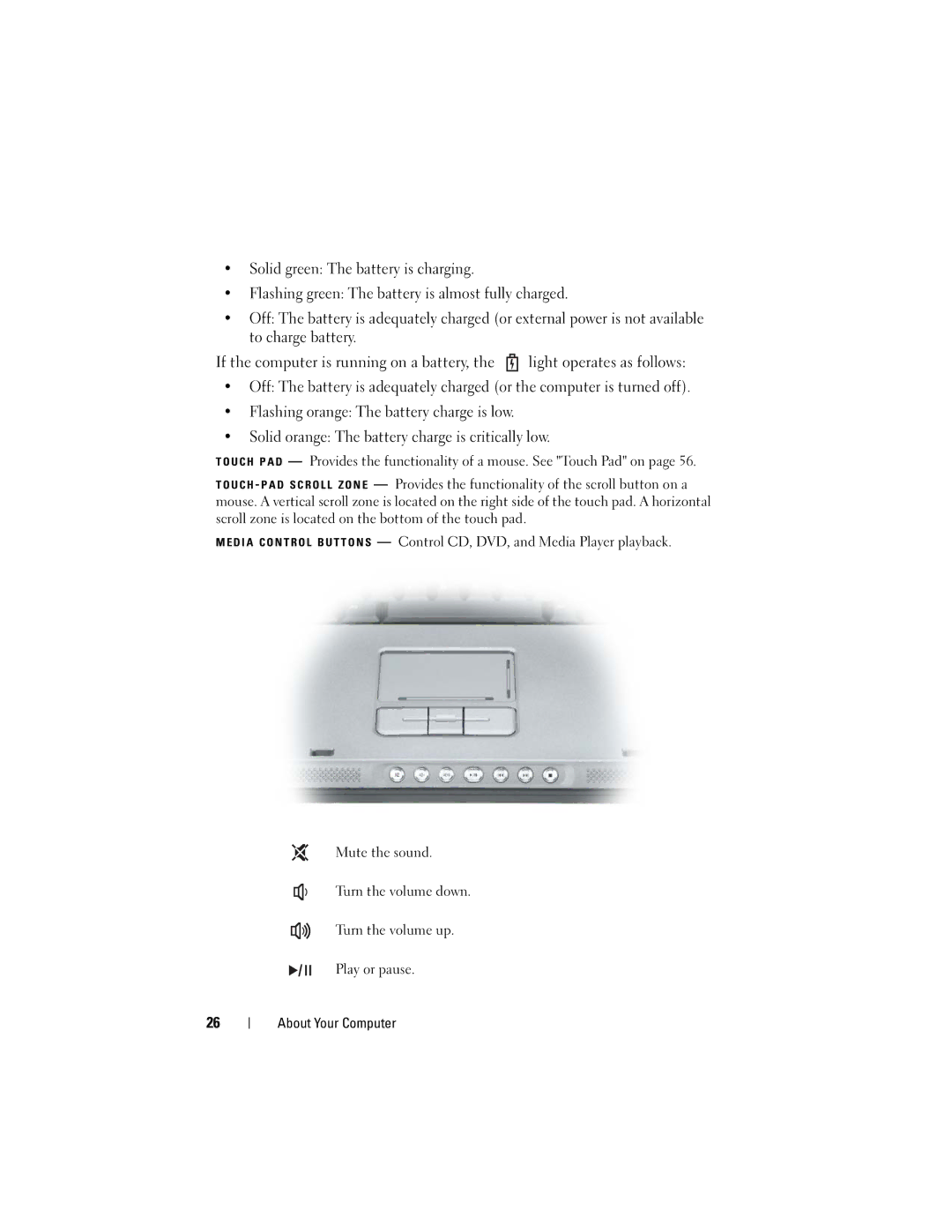 Dell PY760 manual About Your Computer 