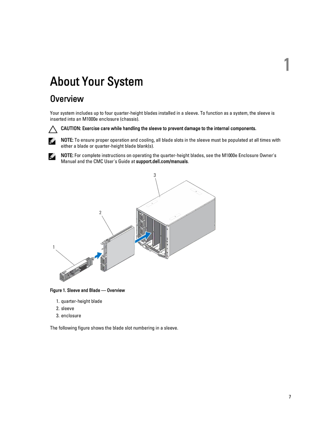 Dell QHB owner manual About Your System, Overview 