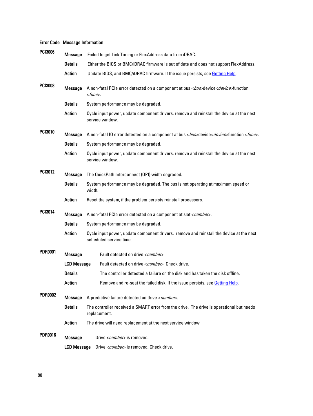 Dell QHB owner manual Service window 