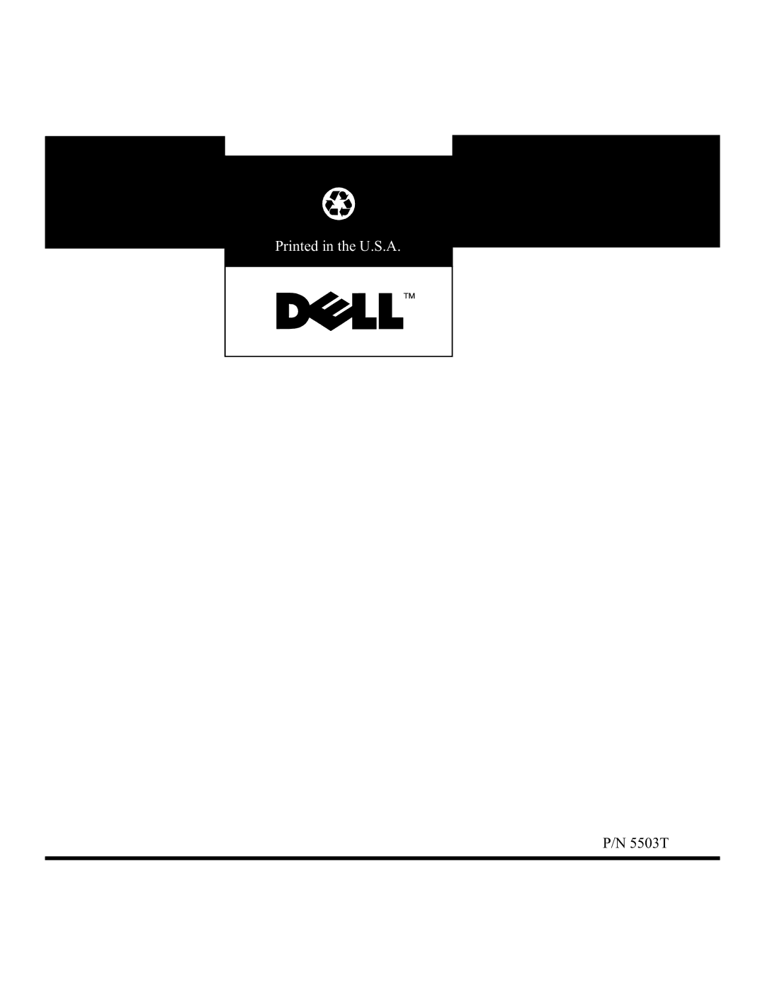 Dell 2200F, QLA2200 manual 5503T 