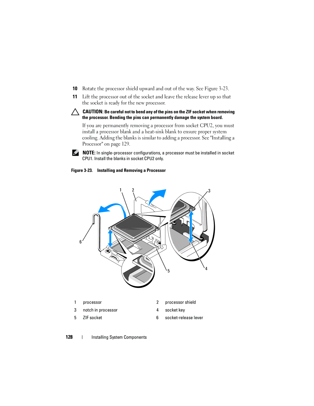 Dell R410 owner manual 128 