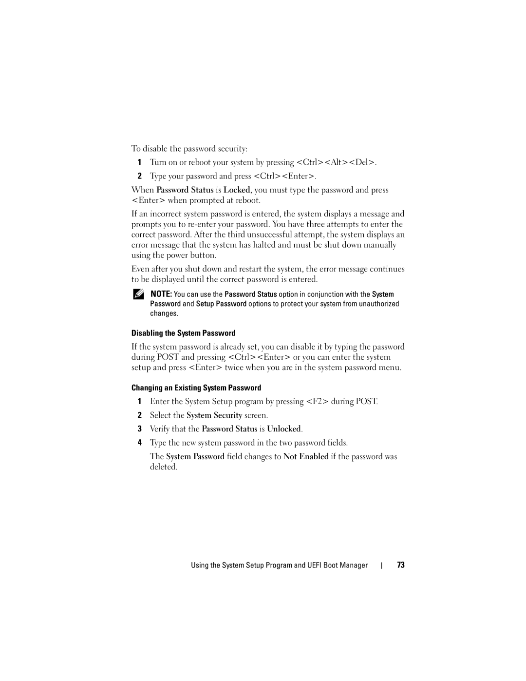 Dell R410 owner manual Using the System Setup Program and Uefi Boot Manager 