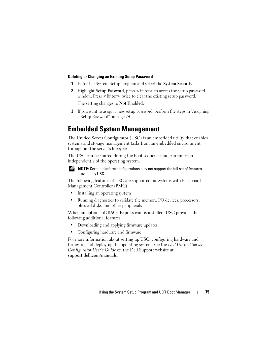 Dell R410 owner manual Embedded System Management 