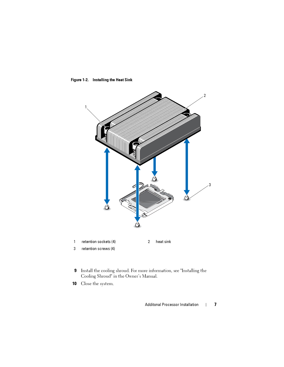 Dell R420 manual Close the system 