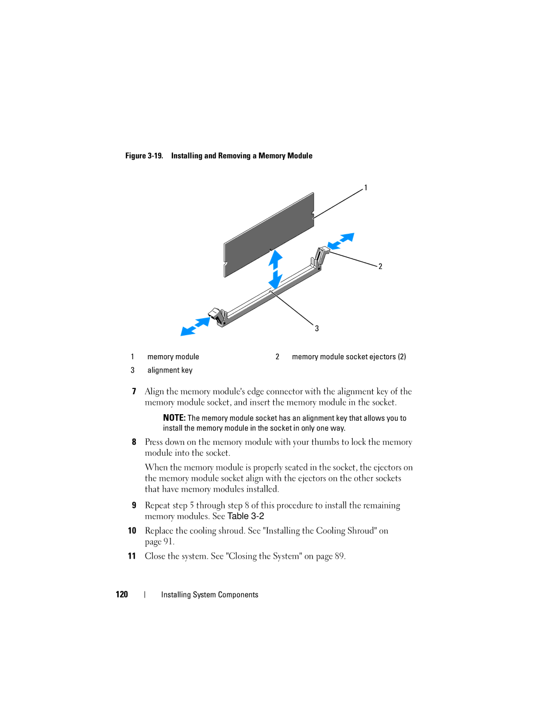 Dell R510 owner manual Installing System Components 