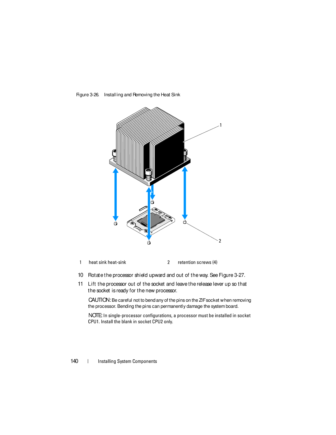 Dell R510 owner manual Retention screws 