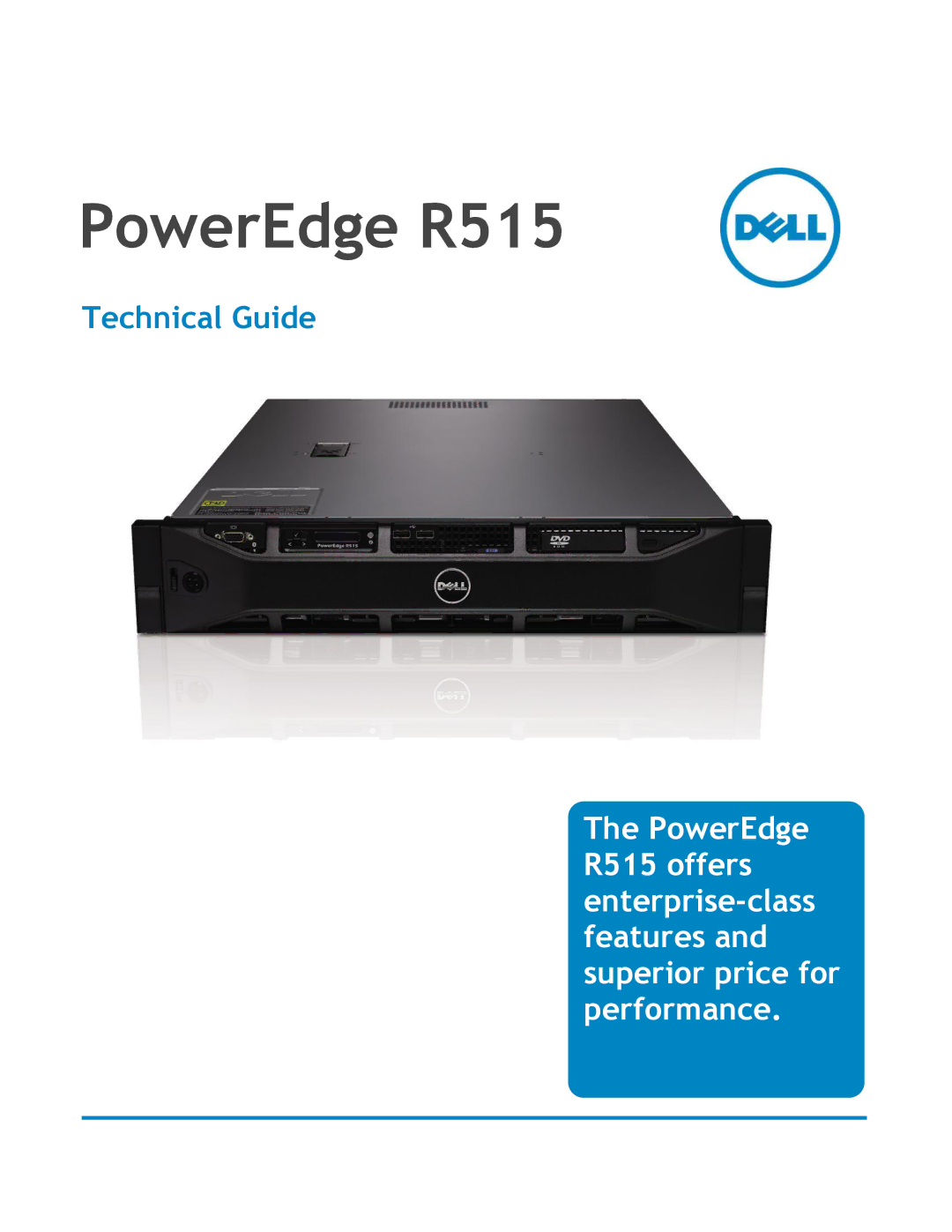 Dell manual PowerEdge R515 