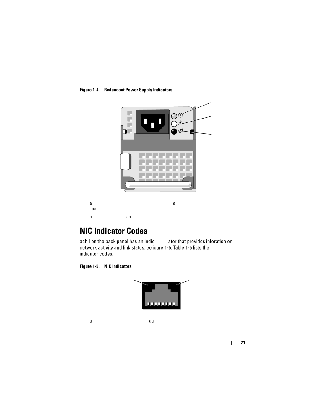 Dell R805 owner manual NIC Indicator Codes, Link indicator 